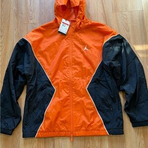 Nike jordan Shattered Backboard orange Windrunner jacket